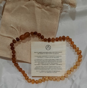 Amber Necklaces (multiple sizes and options)