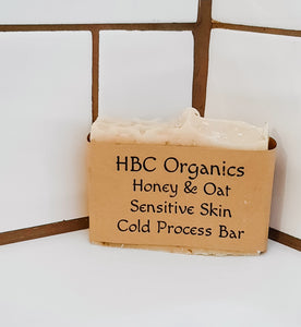 Honey and Oat soap bar